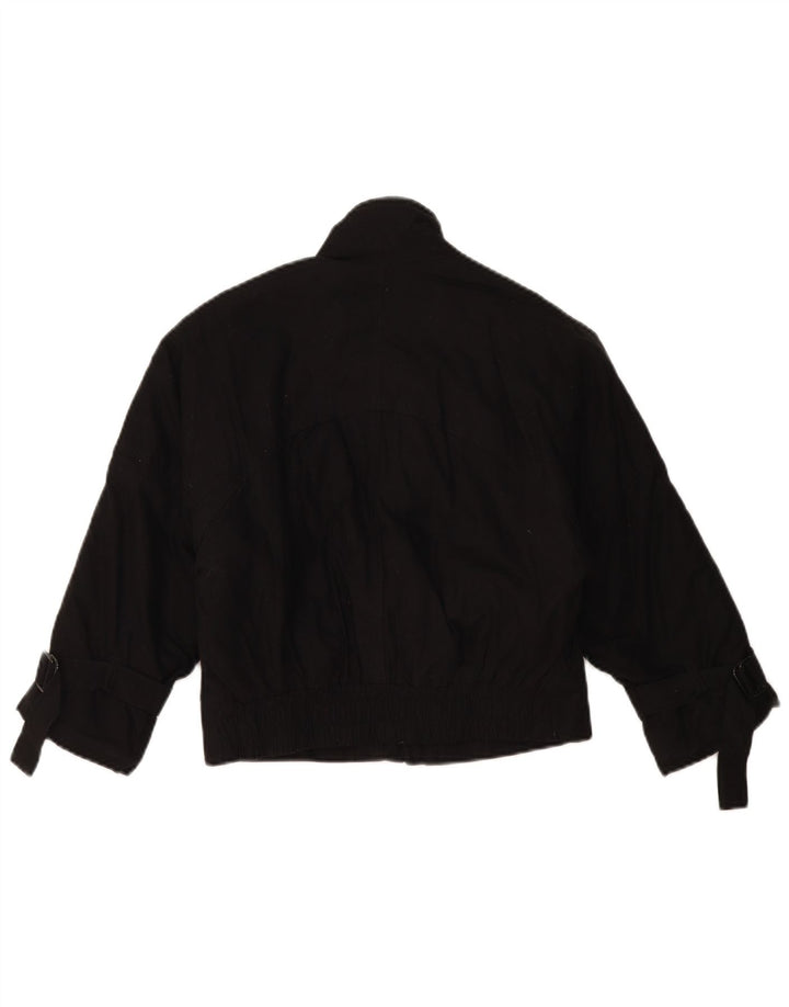 Vintage Boys Bomber Jacket 11-12 Years Black