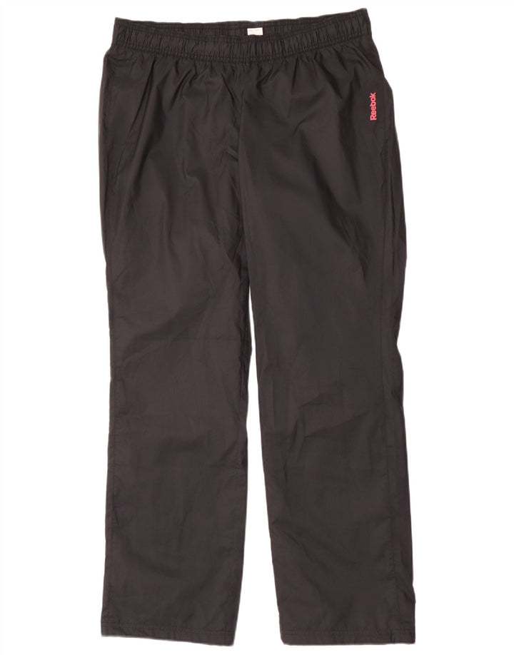 Reebok Womens Waterproof Trousers UK 16/18 Large Black Polyester