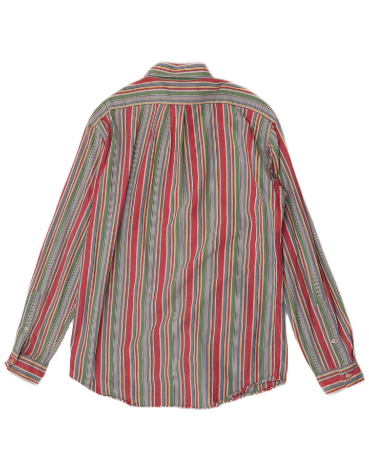 Polo Ralph Lauren Mens Custom Fit Shirt Medium Multicoloured Striped Cotton