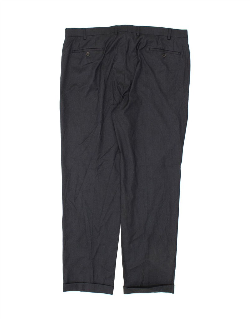 RALPH LAUREN Mens Straight Suit Trousers W40 L32 Navy Blue Vintage Ralph Lauren and Second-Hand Ralph Lauren from Messina Hembry 