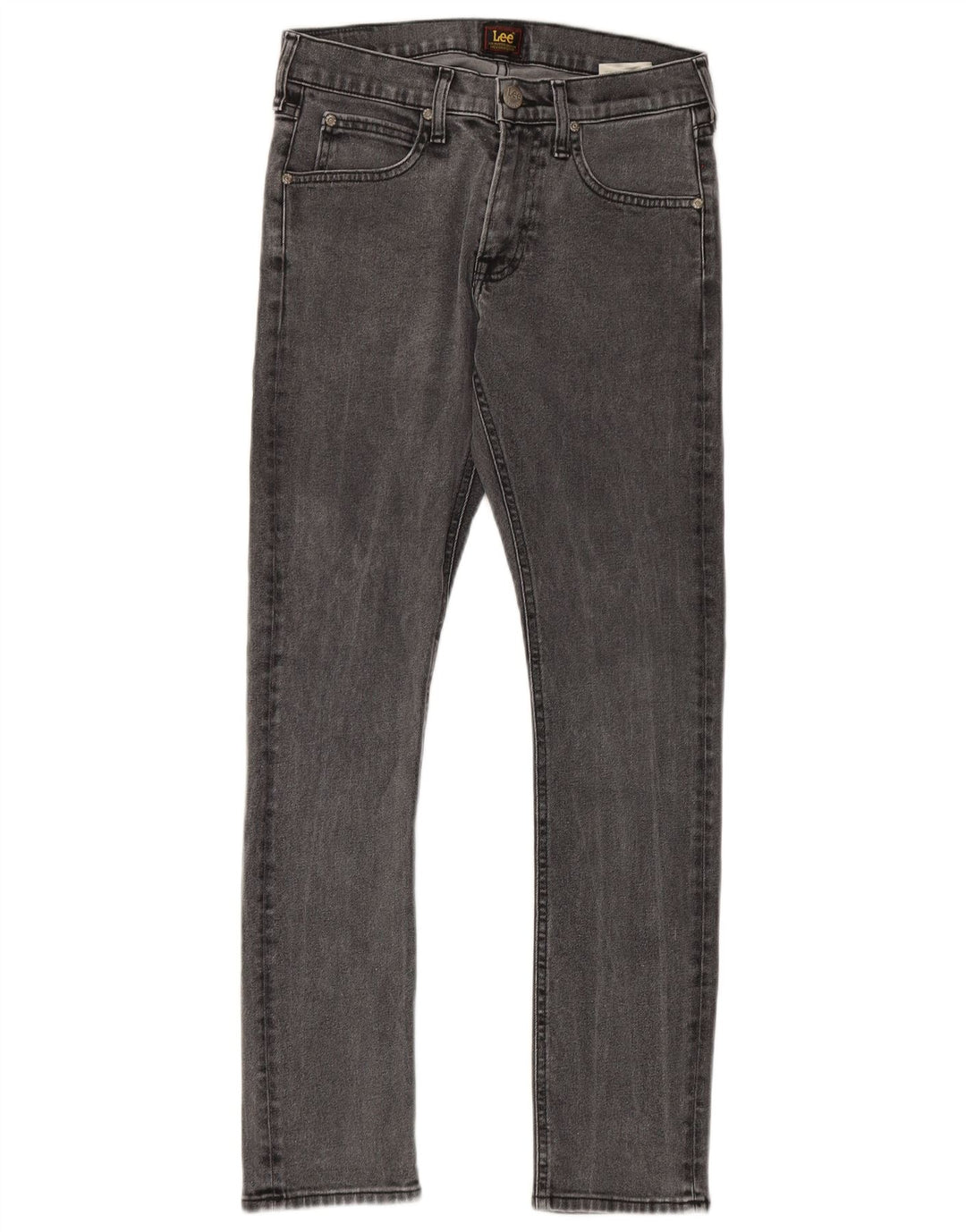 Lee Mens Luke Slim Jeans W28 L30 Grey Cotton