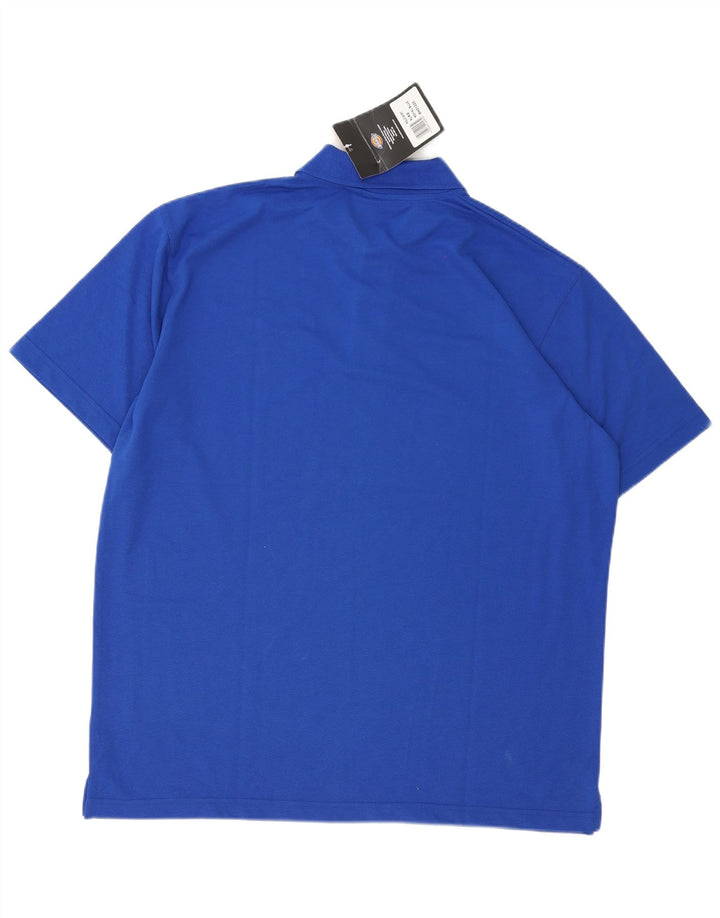 Dickies Mens Polo Shirt XL Blue Polyester