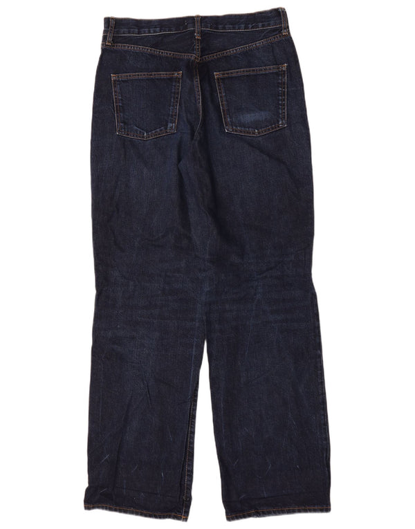Zara Womens Straight Jeans EU 40 Medium W30 L33 Blue Cotton