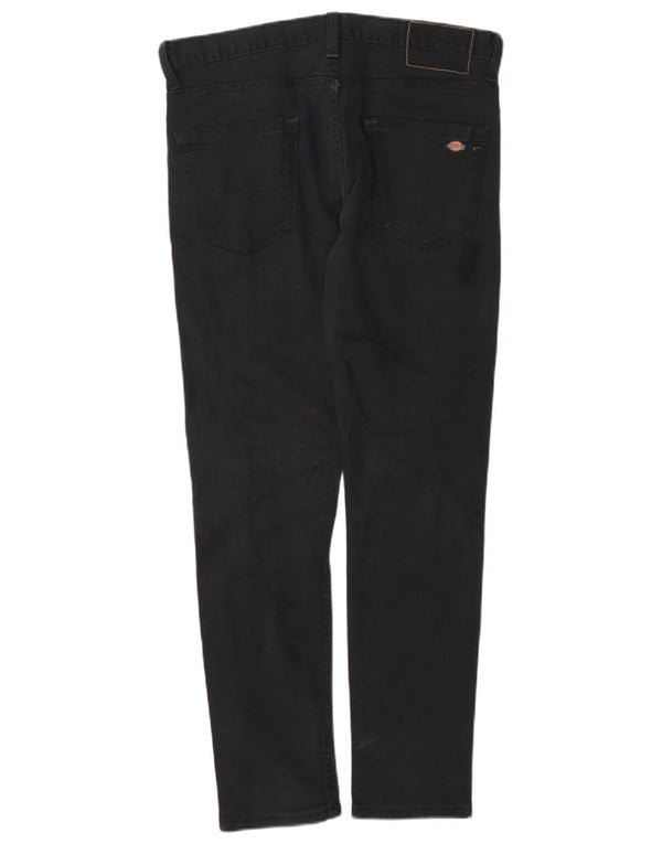 Dickies Womens Slim Casual Trousers W32 L28 Navy Blue