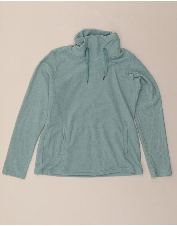 MOUNTAIN WAREHOUSE Womens Sweatshirt Jumper UK 12 Medium Blue Polyester Vintage Mountain Warehouse and Second-Hand Mountain Warehouse from Messina Hembry 