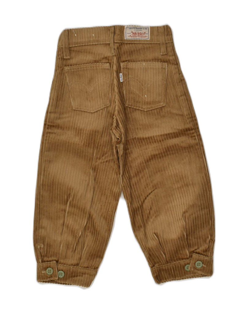 LEVI'S Girls Straight Corduroy Trousers 5-6 Years W22 L15 Brown | Vintage Levi's | Thrift | Second-Hand Levi's | Used Clothing | Messina Hembry 