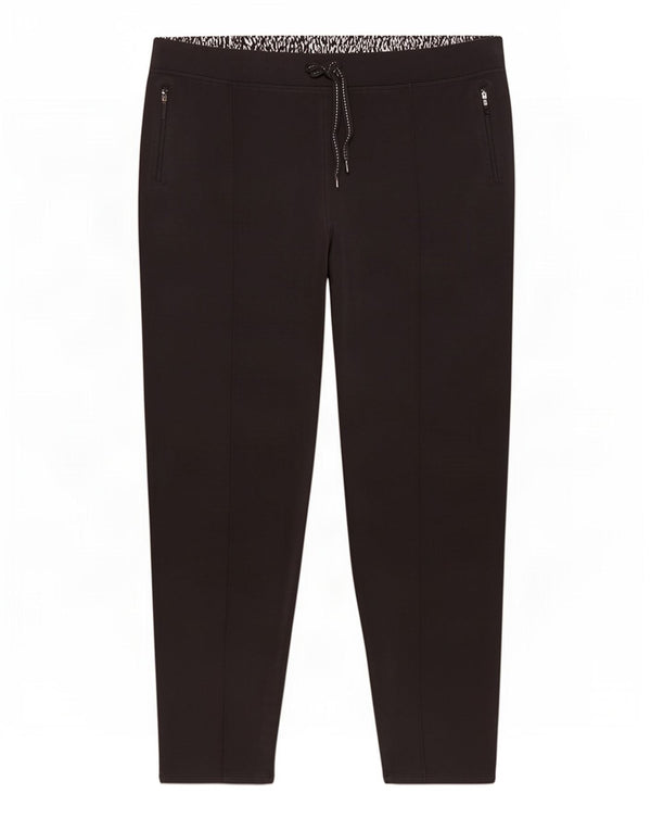 Marks & Spencer Womens Tracksuit Trousers UK 24 4XL Black Cotton