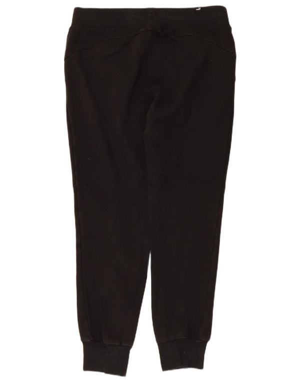 Puma Womens Tracksuit Trousers Joggers UK 14 Large Black Polyester