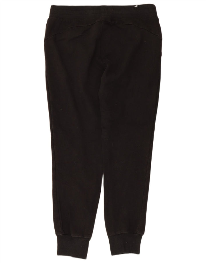 Puma Womens Tracksuit Trousers Joggers UK 14 Large Black Polyester