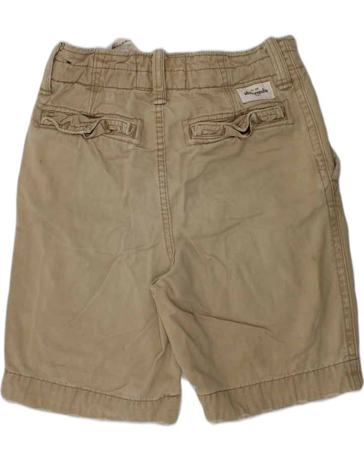 ABERCROMBIE & FITCH Boys Casual Shorts 7-8 Years W26  Brown Cotton | Vintage Abercrombie & Fitch | Thrift | Second-Hand Abercrombie & Fitch | Used Clothing | Messina Hembry 