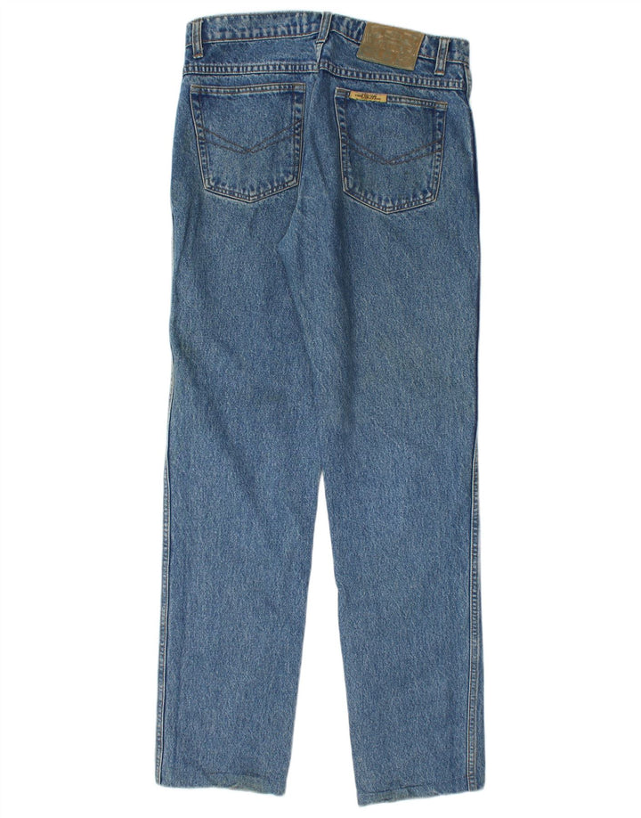 Cohn Cisco Mens Straight Jeans W32 L32 Blue Cotton