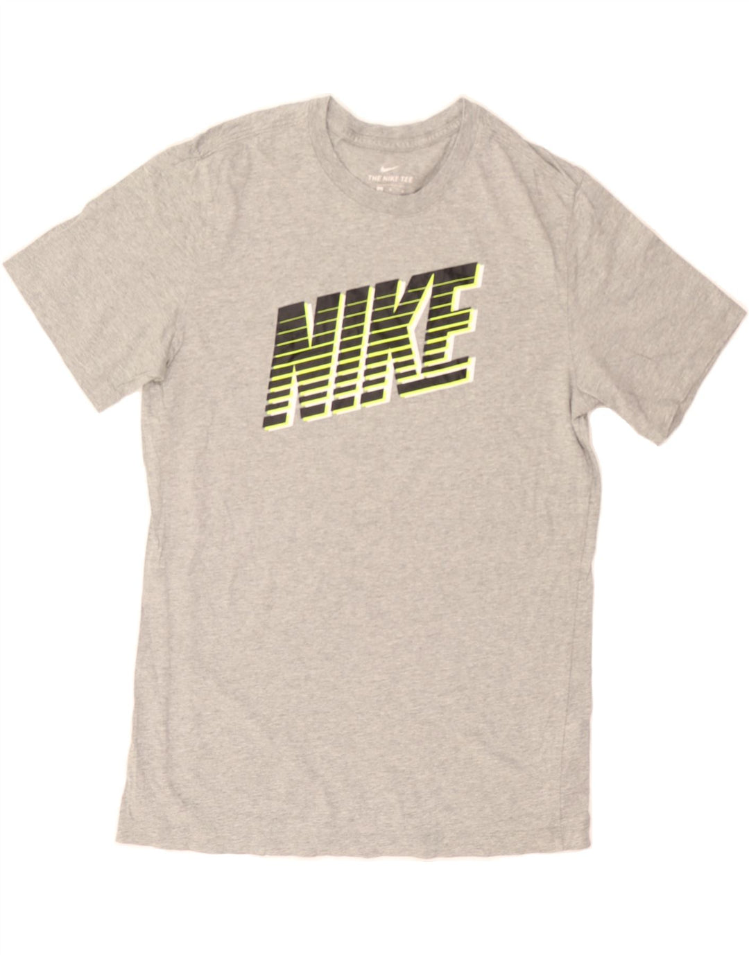 NIKE Mens Graphic T-Shirt Top Medium Grey Cotton Vintage Nike and Second-Hand Nike from Messina Hembry 