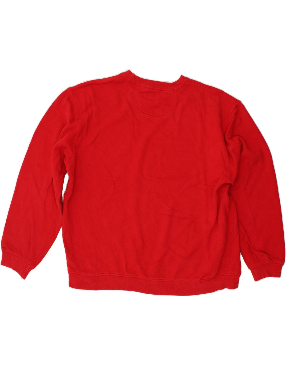 IZOD Mens Sweatshirt Jumper XL Red Cotton Vintage Izod and Second-Hand Izod from Messina Hembry 