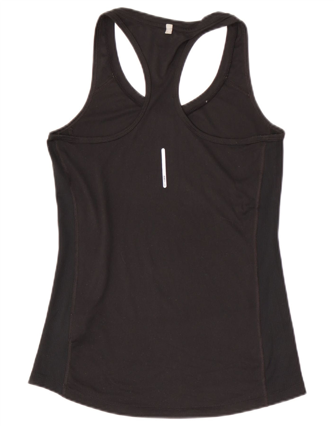 Nike Womens Dri Fit Vest Top UK 8 Small Black Polyester