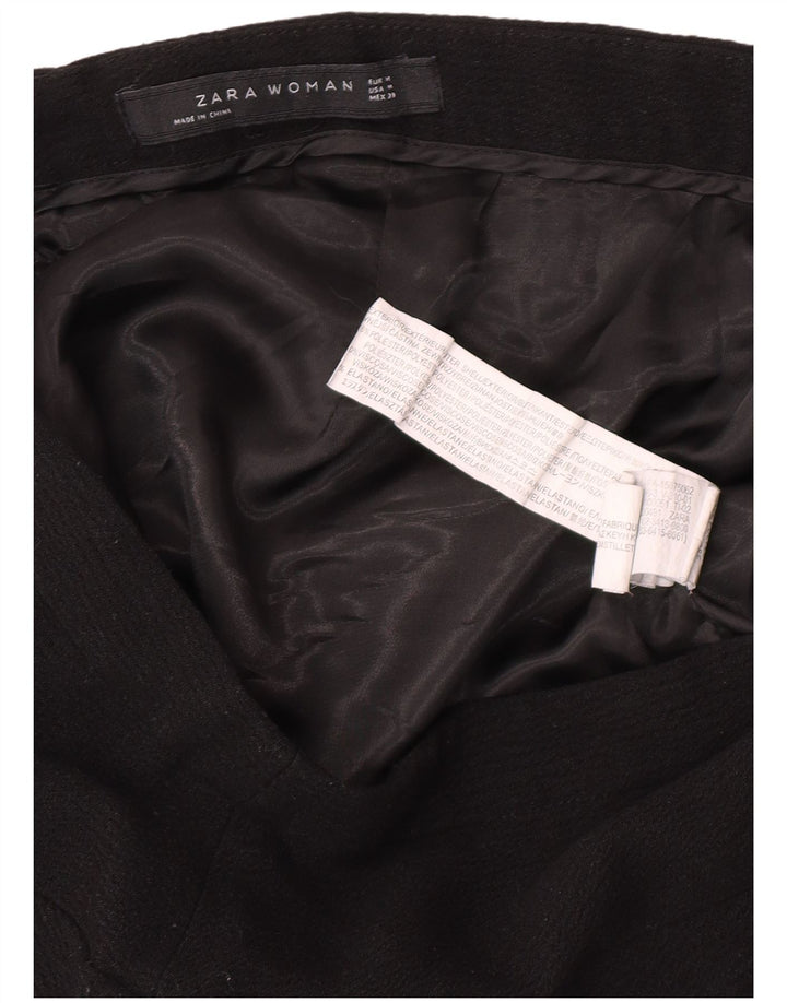 Zara Womens Shorts Medium W28  Black Polyester