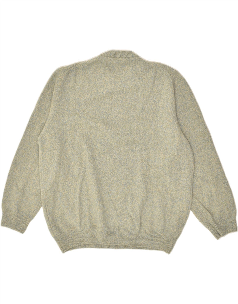 NAVIGARE Mens Crew Neck Jumper Sweater Medium Grey Wool | Vintage Navigare | Thrift | Second-Hand Navigare | Used Clothing | Messina Hembry 