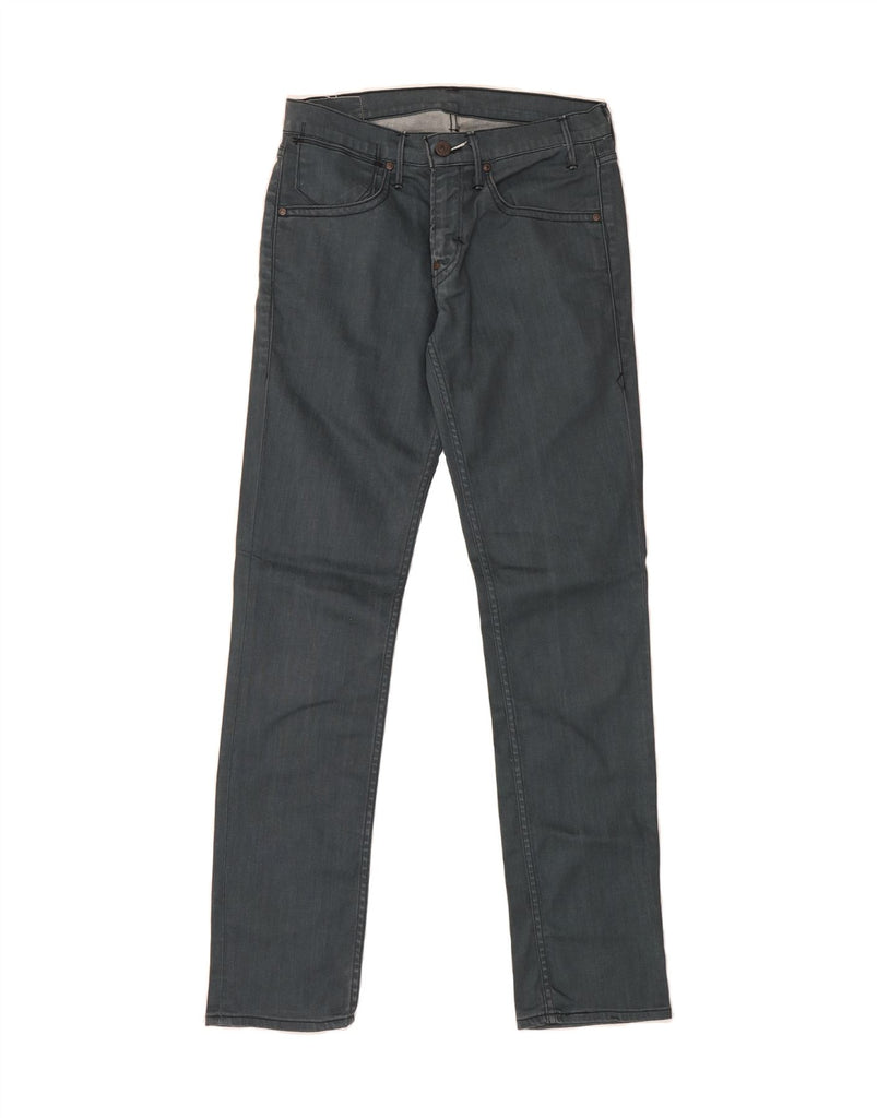 LEVI'S Mens Slim Jeans W32 L34 Navy Blue Cotton Vintage Levi's and Second-Hand Levi's from Messina Hembry 