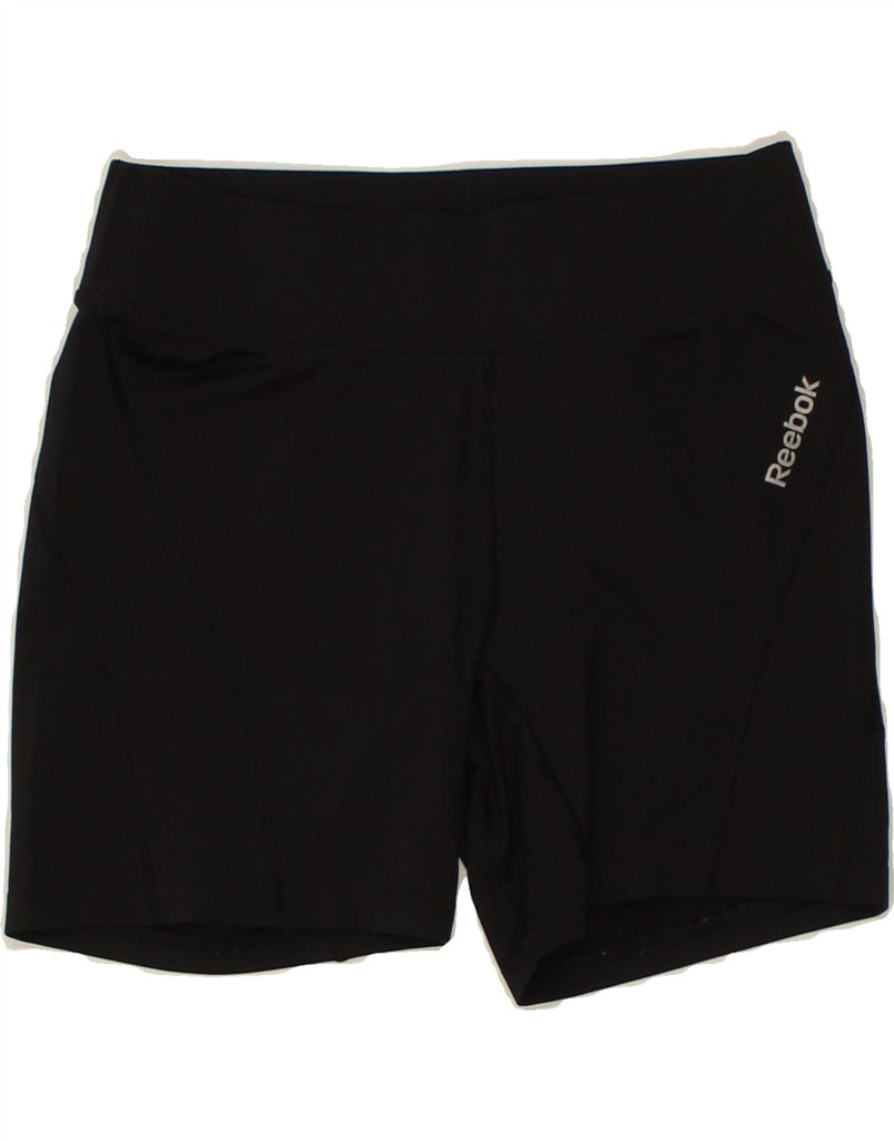 REEBOK Mens Sport Shorts XS Black Polyester | Vintage Reebok | Thrift | Second-Hand Reebok | Used Clothing | Messina Hembry 