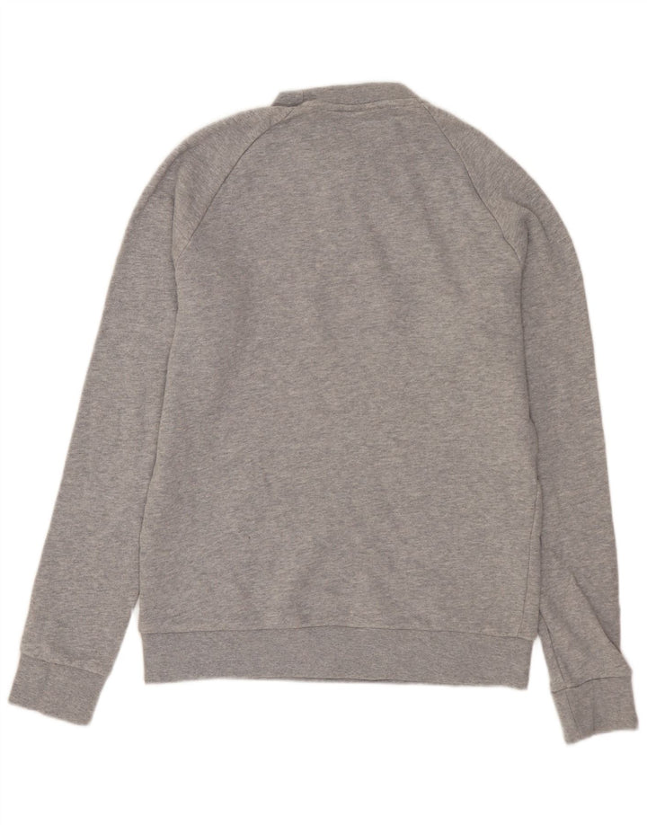 ADIDAS Mens Graphic Sweatshirt Jumper XS Grey Cotton