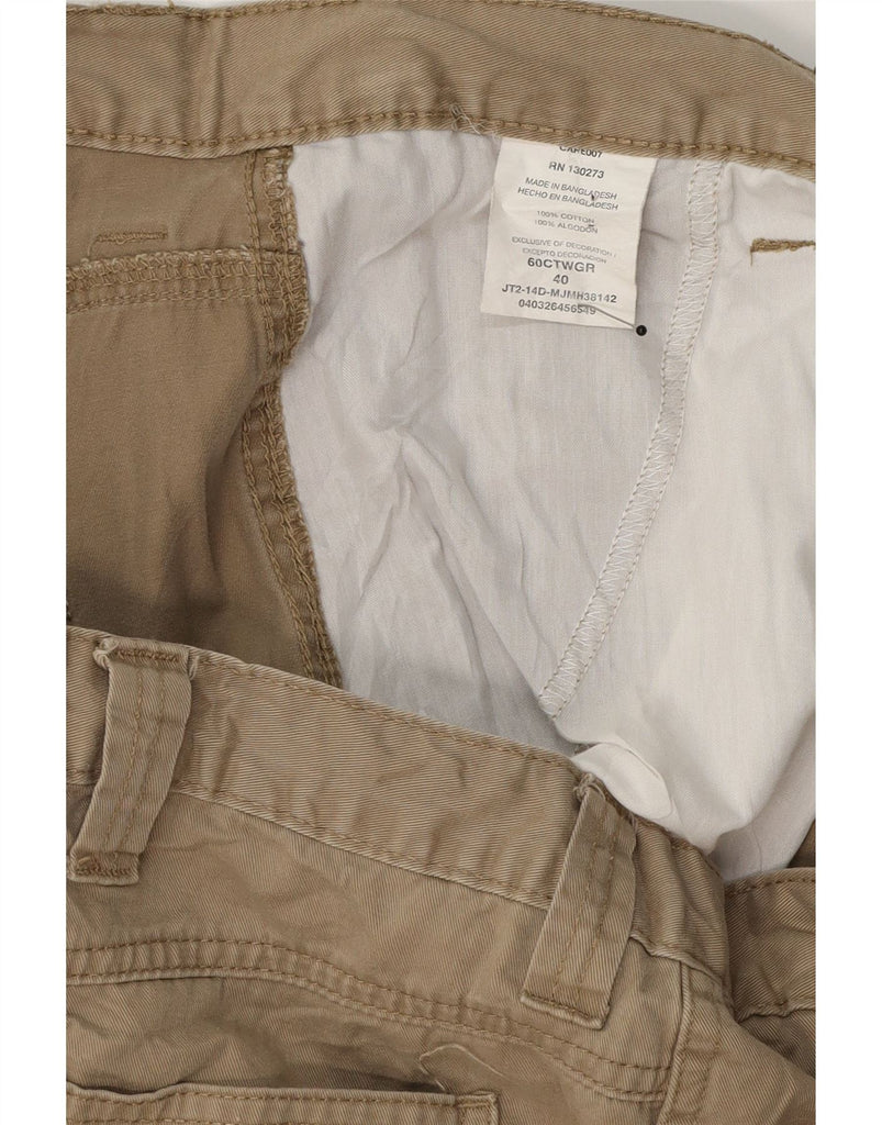 WRANGLER Mens Cargo Shorts W40 XL Beige Cotton Vintage Wrangler and Second-Hand Wrangler from Messina Hembry 