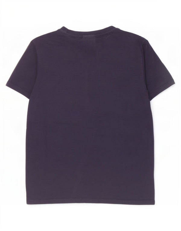 Hugo Boss Mens T-Shirt Top Medium Navy Blue Cotton