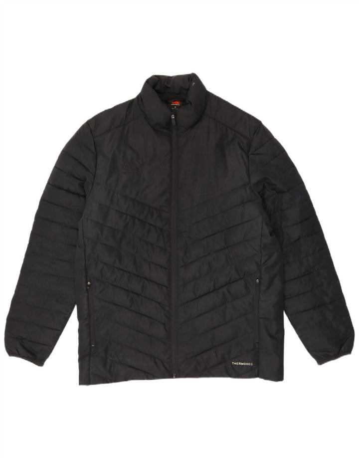 Canterbury Mens Padded Jacket UK 38 Medium Black Polyester