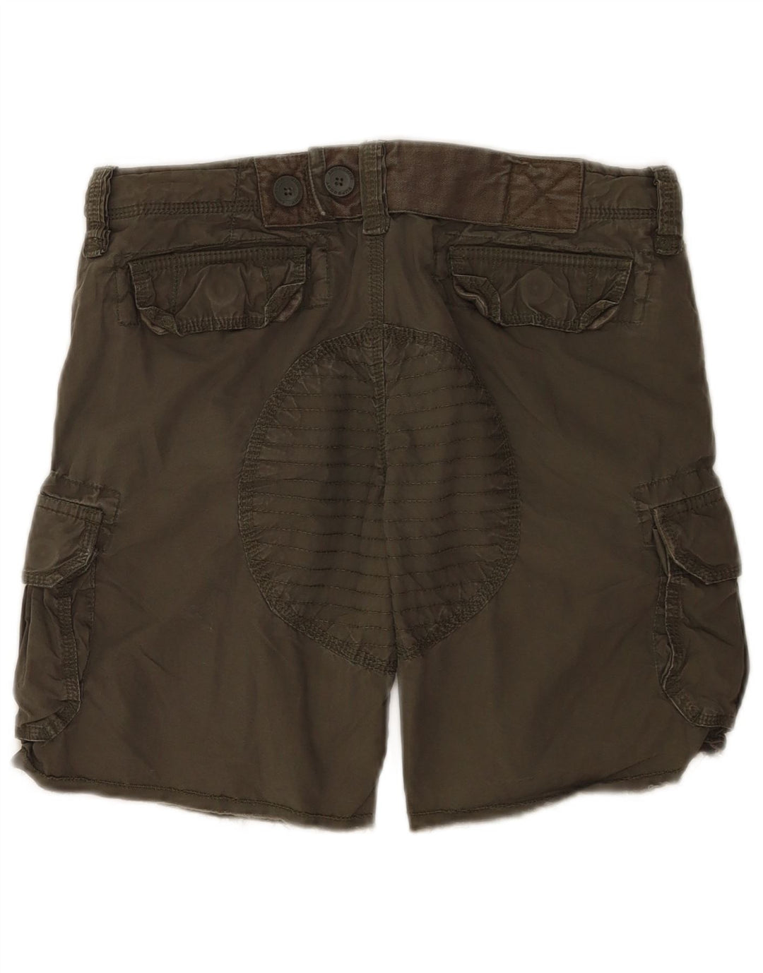 Superdry Mens Cargo Shorts Small W29  Khaki Cotton