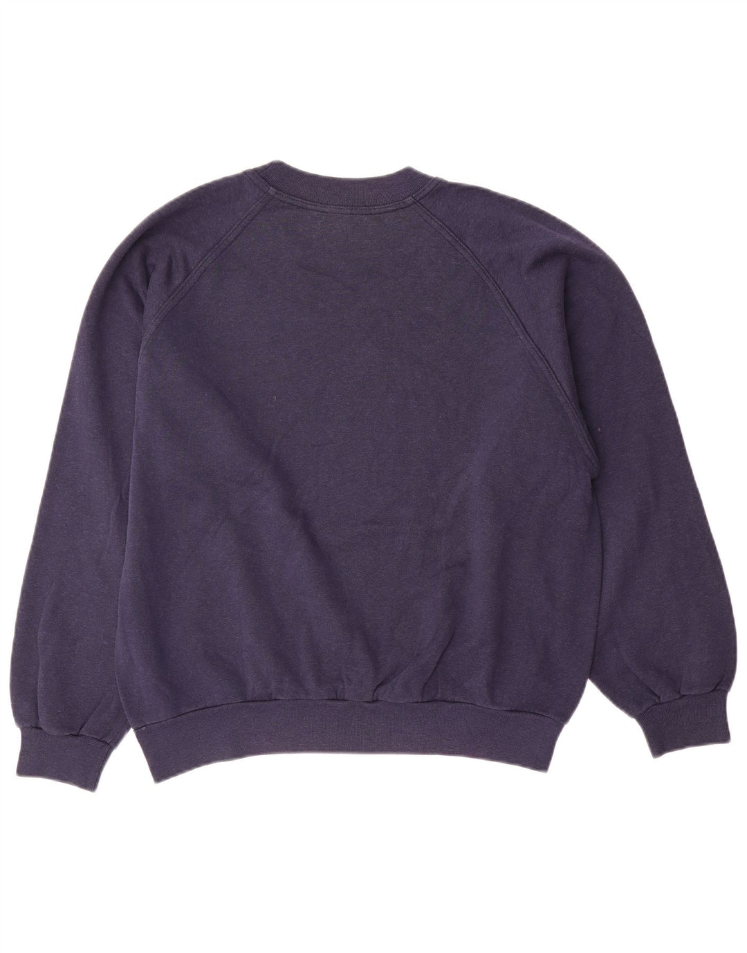 Asics Mens Sweatshirt Jumper Small Navy Blue Cotton