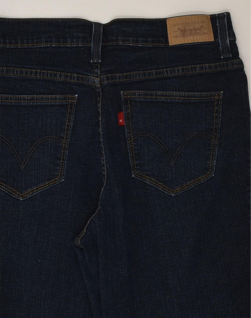 LEVI'S Womens Bootcut Jeans US 10 Large W29 L31 Navy Blue Cotton | Vintage Levi's | Thrift | Second-Hand Levi's | Used Clothing | Messina Hembry 