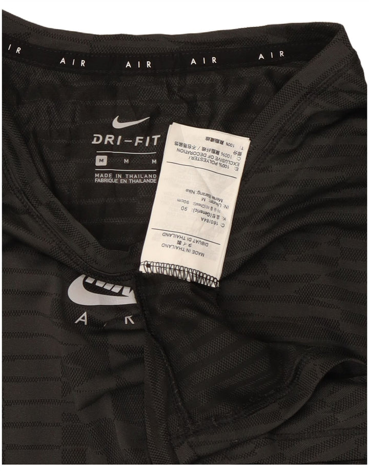 Nike Womens Graphic T-Shirt Top UK 14 Medium Grey Polyester