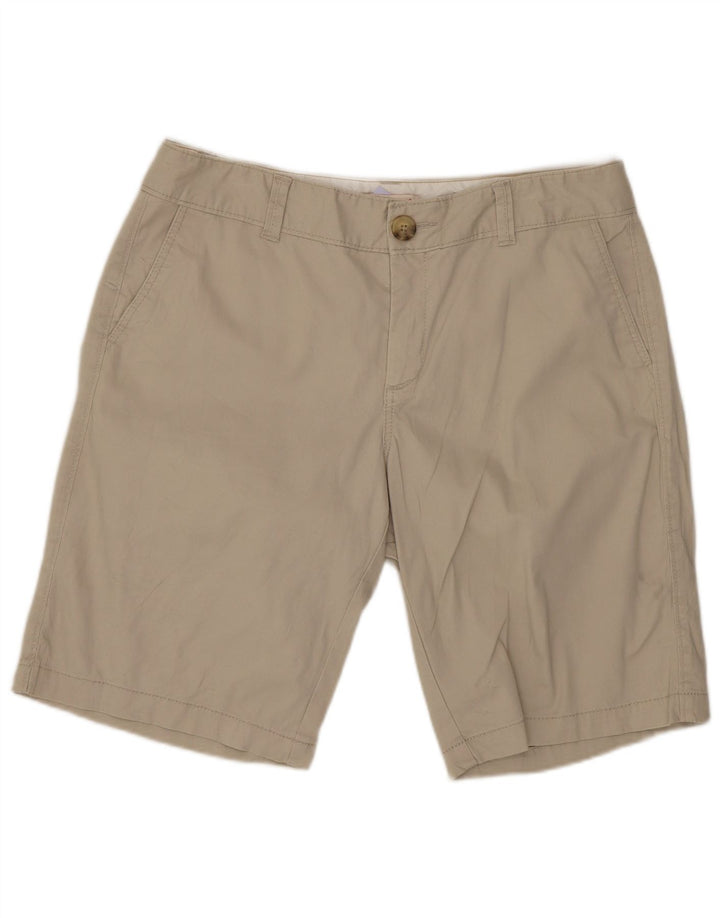 Dockers Womens Chino Shorts US 8 Medium W30 Beige Cotton