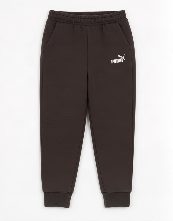 Puma Mens Tracksuit Trousers Joggers Medium Black Cotton