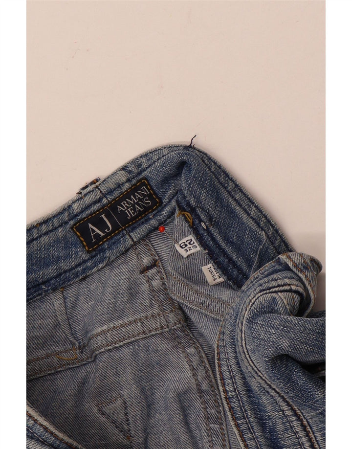 Armani Womens Bootcut Jeans W29 L34 Blue