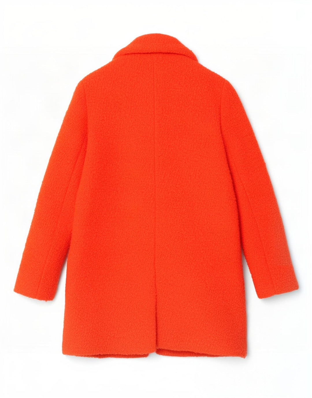 Karen Millen Womens Overcoat UK 8 Small Red Wool