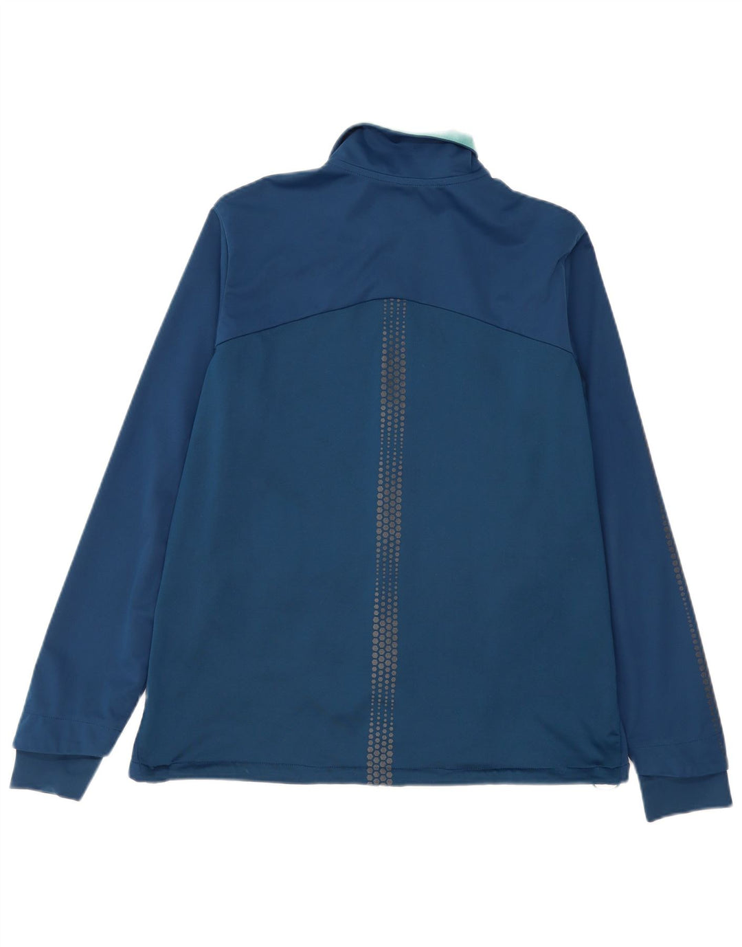 ASICS Womens Tracksuit Top Jacket UK 18 XL Navy Blue