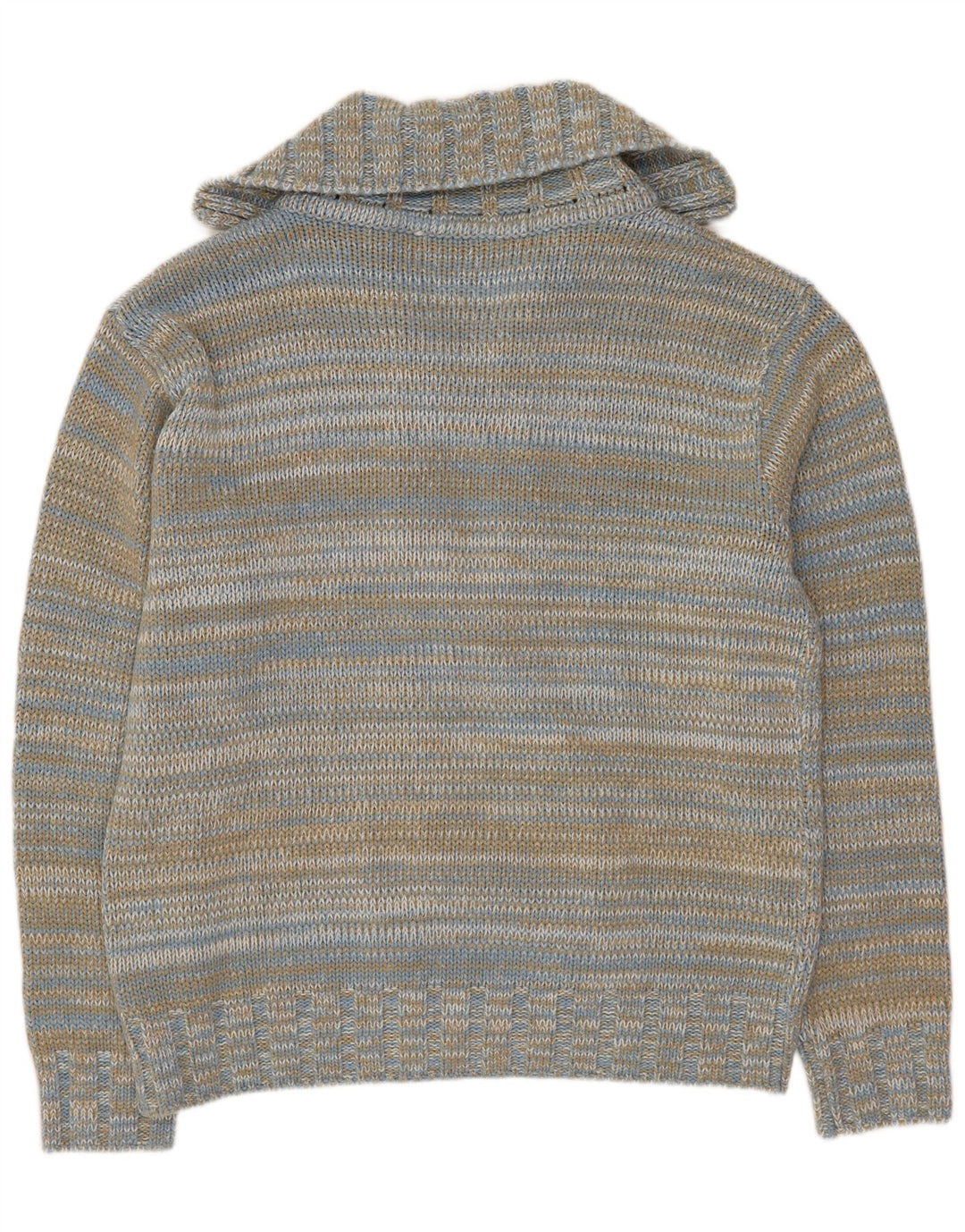 Carrera Womens Cardigan Sweater UK 18 XL Multicoloured Pinstripe