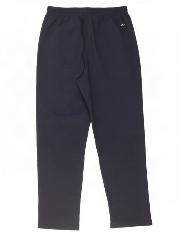 Adidas Mens Climalite Tracksuit Trousers Large Navy Blue Polyester