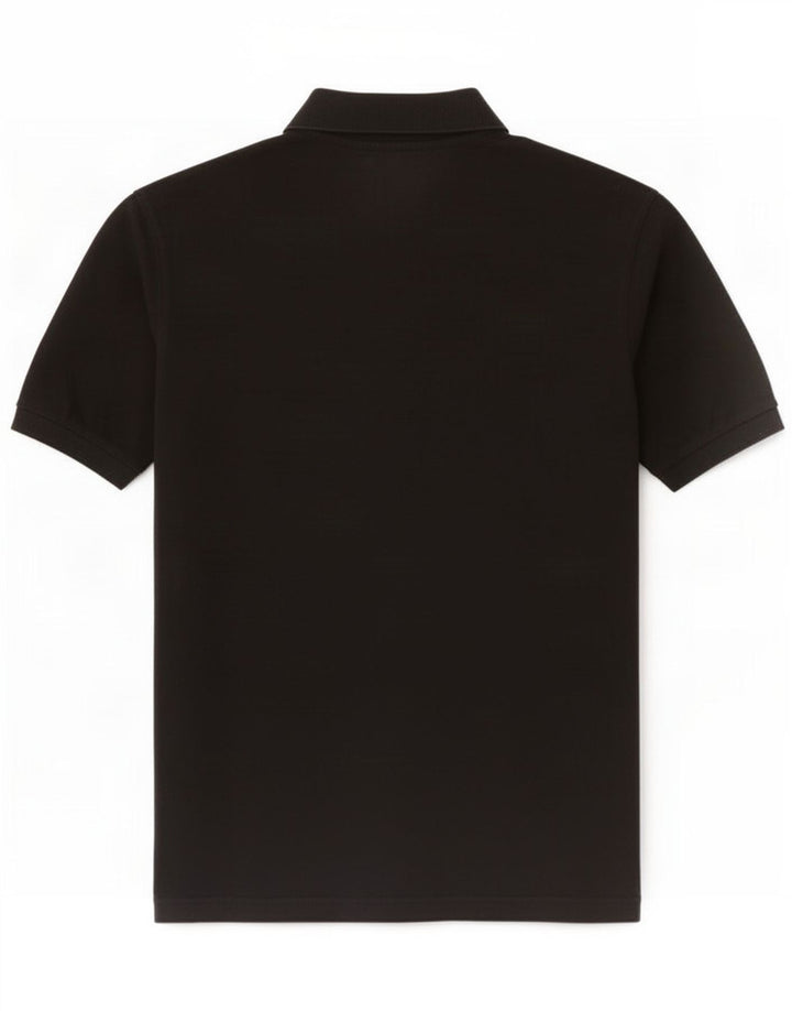 Kappa Mens Polo Shirt Large Black Cotton