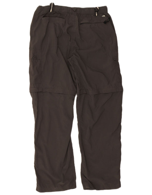 The North Face Mens Straight Cargo Trousers Large W34 L31 Grey Nylon
