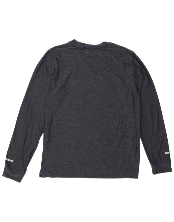 Russell Athletic Boys Top Long Sleeve 14-15 Years XL Grey Polyester Sports