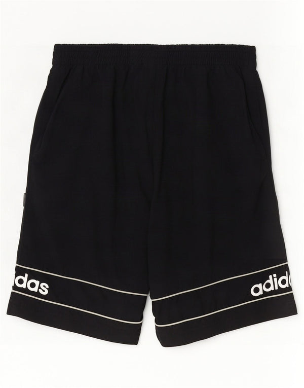 Adidas Mens Graphic Casual Shorts W32 Medium Black Polyester