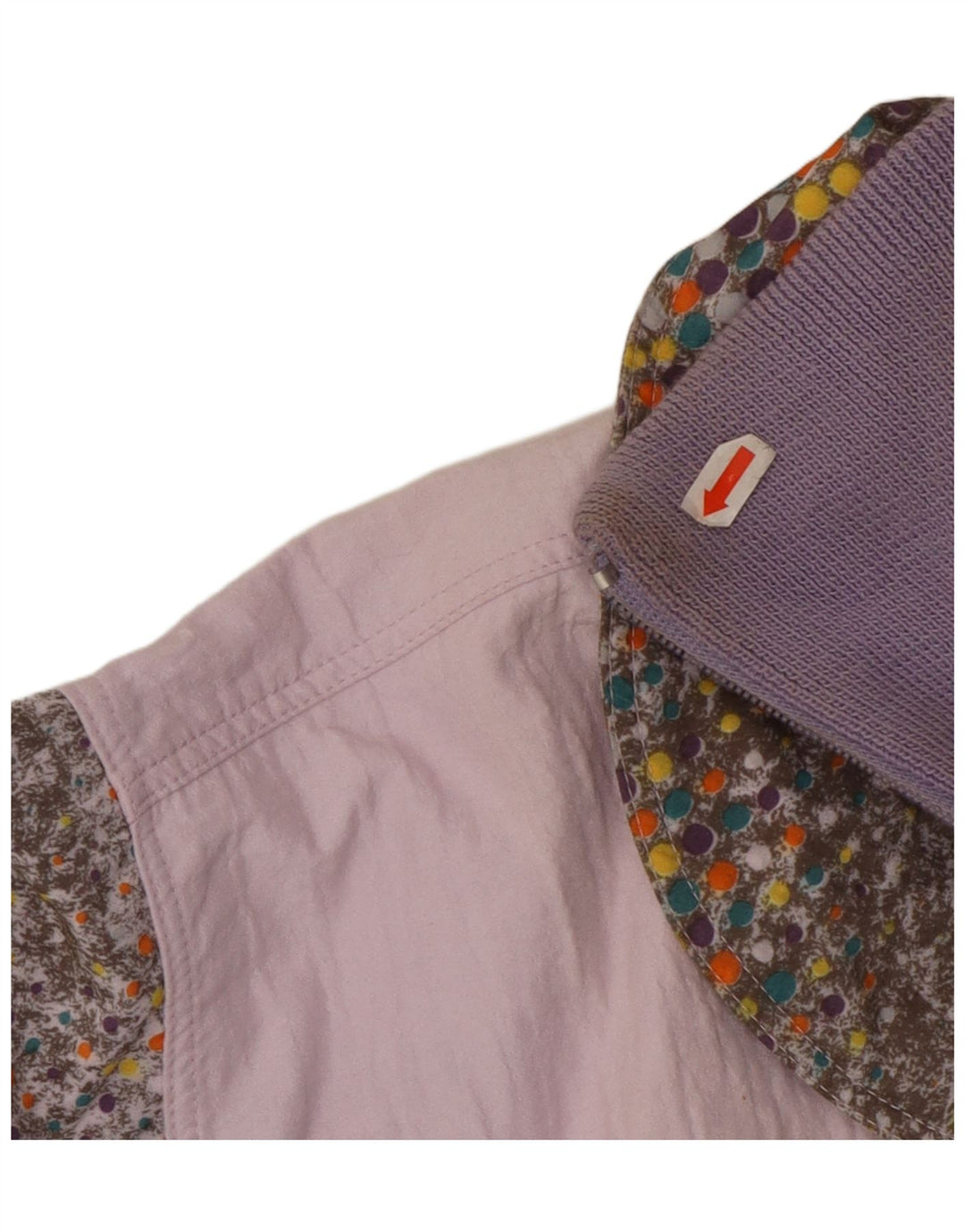 CROSS COUNTRY Womens Anorak Jacket IT 44 Medium Purple Colourblock