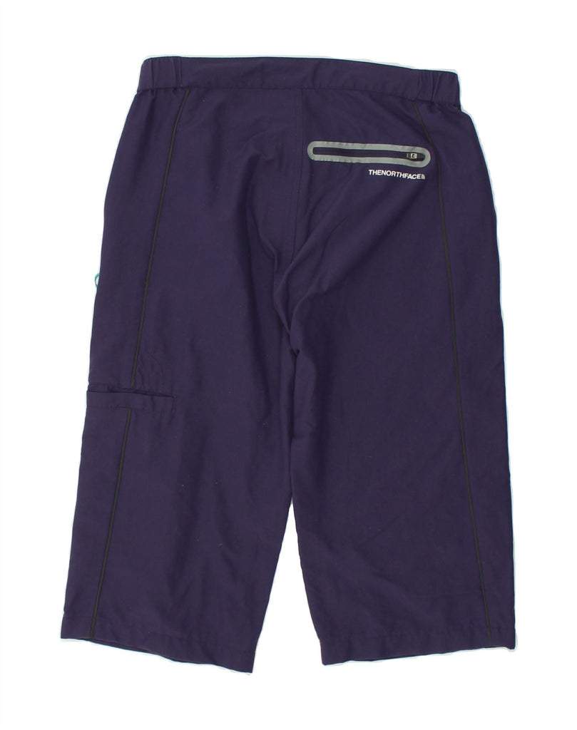 THE NORTH FACE Womens Capri Tracksuit Trousers UK 14 Medium Purple Nylon | Vintage The North Face | Thrift | Second-Hand The North Face | Used Clothing | Messina Hembry 