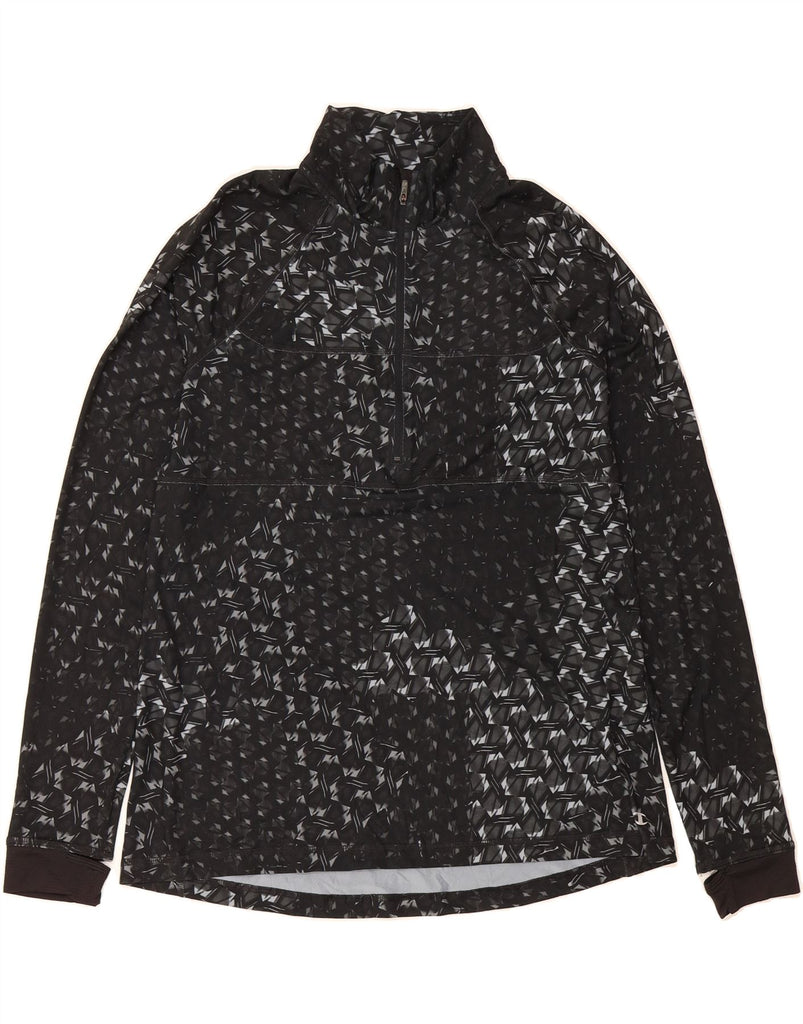 CHAMPION Womens Power Flex Pullover Tracksuit Top UK 16 Large Black Vintage Champion and Second-Hand Champion from Messina Hembry 