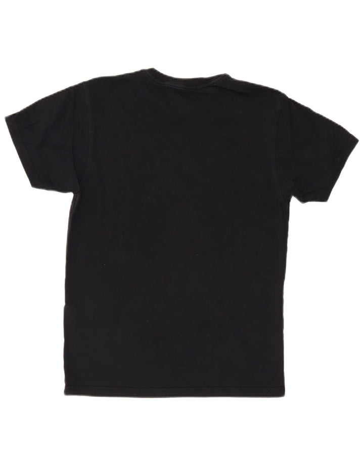 VANS Mens Classic Fit Graphic T-Shirt Top Small Black Cotton