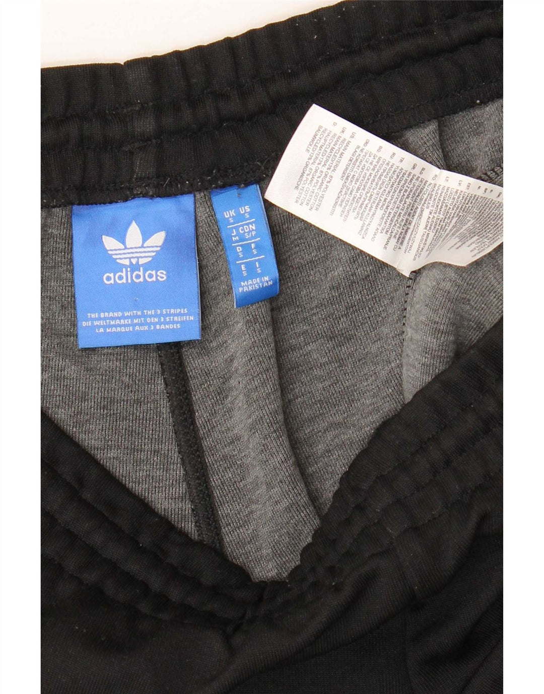 Adidas Mens Tracksuit Trousers Joggers Small Black Polyester