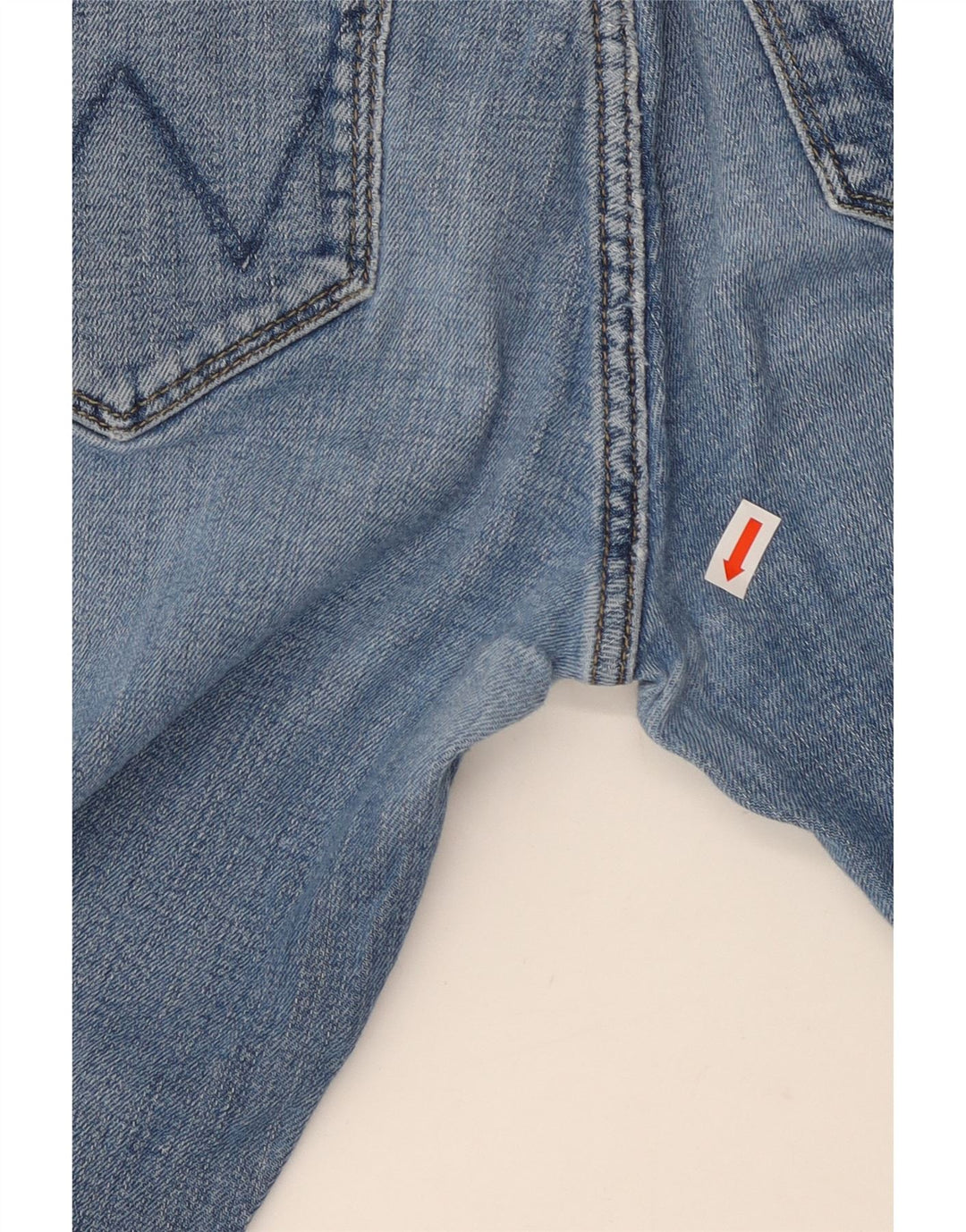 WRANGLER Womens Skinny Jeans W29 L27 Blue Cotton