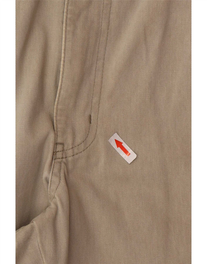 Pionier Mens Pegged Chino Trousers W42 L32 Beige