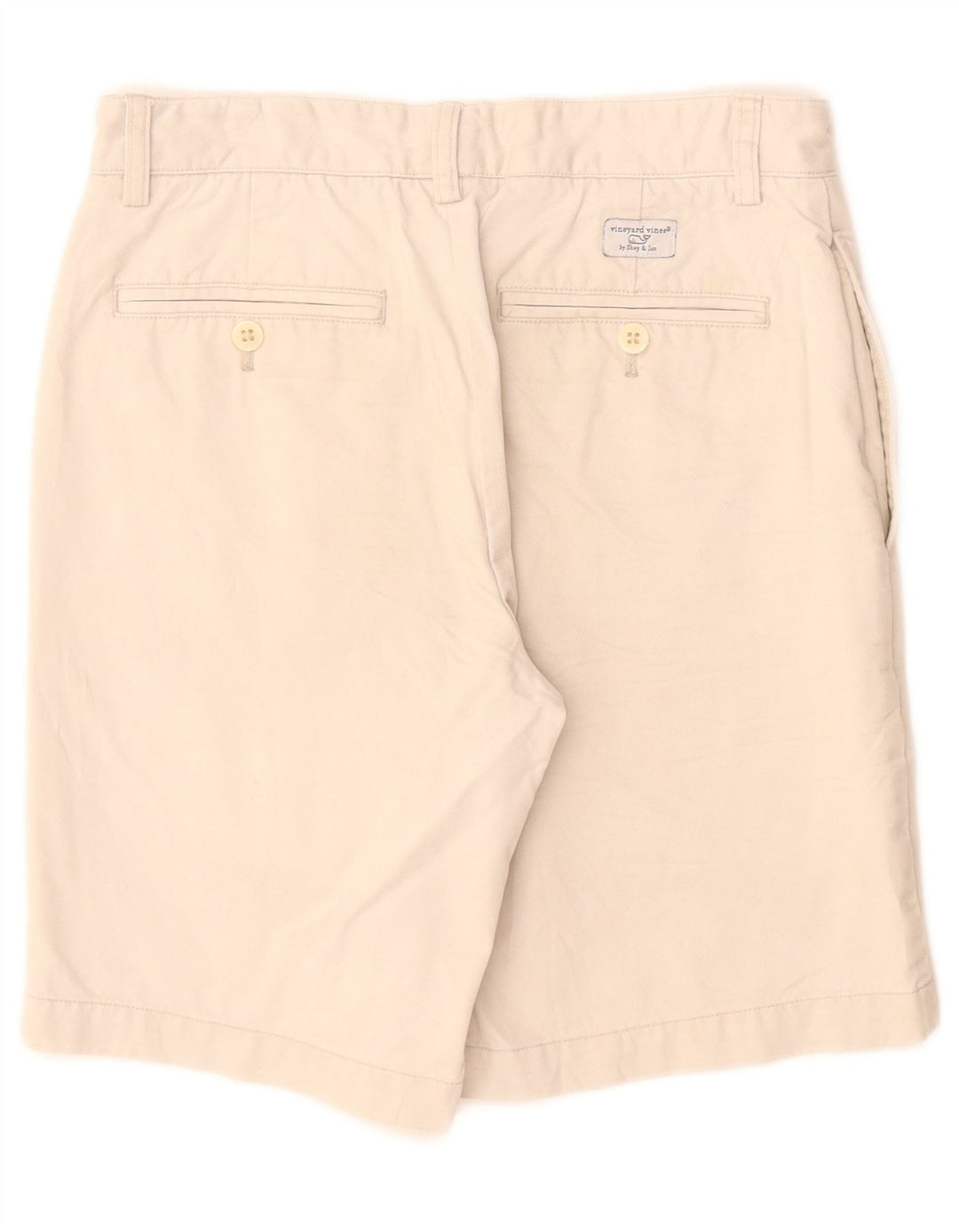 Vineyard Vines Mens Chino Shorts W28 Medium Beige Cotton