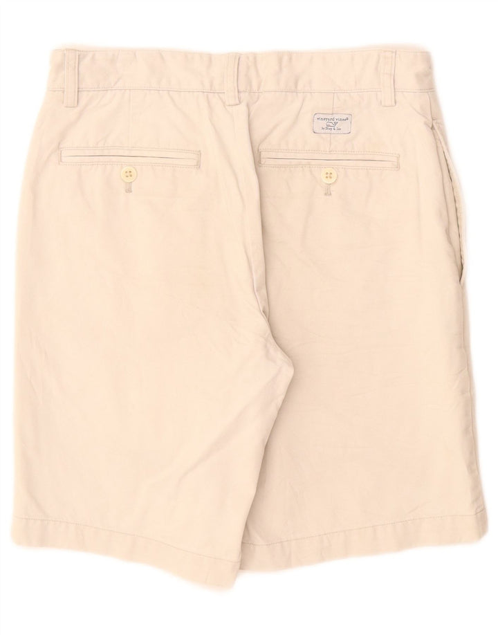 Vineyard Vines Mens Chino Shorts W28 Medium Beige Cotton